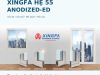 Catalogue Xingfa Anodized-ED hệ 55: thông số, mặt cắt và tải PDF