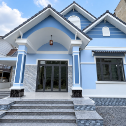 Bàn giao nhà chị Thu tại Linh Xuân: cửa nhôm Xingfa, cửa ABS và tủ bếp nhôm