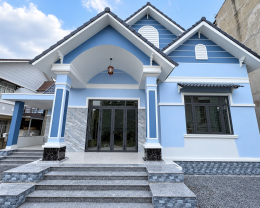 Bàn giao nhà chị Thu tại Linh Xuân: cửa nhôm Xingfa, cửa ABS và tủ bếp nhôm