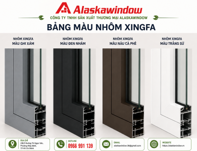 Nhôm Xingfa Màu Đen: Ưu Điểm Và Phối Mặt Tiền