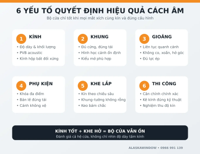 Cửa Nhôm Kính Chống Ồn