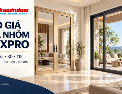 Báo Giá Cửa Nhôm Maxpro 2026: Hệ 55, 65, Phụ Kiện & Mã Màu
