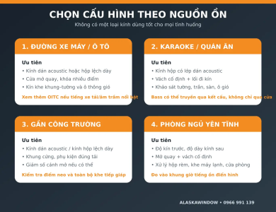 Cửa Nhôm Kính Chống Ồn