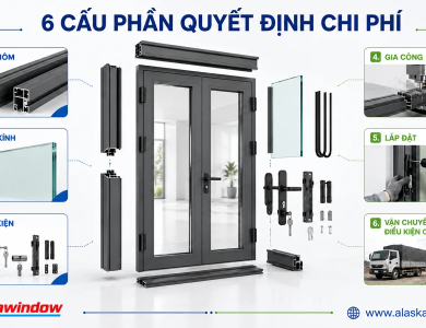 Chi phí làm cửa nhôm Xingfa Thủ Đức | 2026