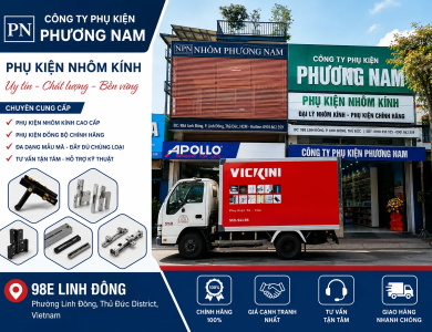 Phụ Kiện Cửa Nhôm Kính Thủ Đức: 3 Đơn Vị Uy Tín
