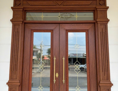 Cửa nhôm màu vân gỗ tại TP Hồ Chí Minh – Thi công lắp đặt hoàn thiện