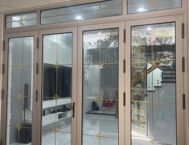 Cửa nhôm xingfa-Nhà Anh Tuấn Cà Mau