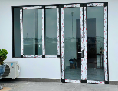 Cửa nhôm xingfa-Nhà Anh Tuấn Cà Mau