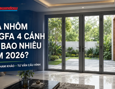 Cửa Nhôm Xingfa 4 Cánh Giá Bao Nhiêu Năm 2026?
