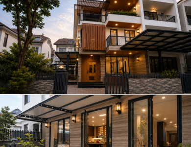 Cửa Nhôm Xingfa Khu Biệt Thự Jamona Thủ Đức
