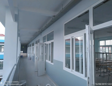 Công Trình Cửa Nhựa Lõi Thép Thực Tế Tại Thủ Đức
