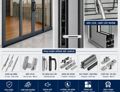 Phụ Kiện Cửa Nhôm Kính Thủ Đức: 3 Đơn Vị Uy Tín
