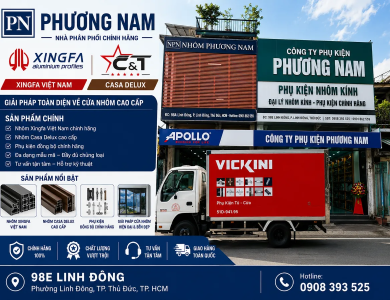 3 Nhà Cung Cấp Thanh Nhôm Xingfa Tại Thủ Đức 2026