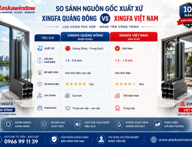 Cửa Nhôm Xingfa Thủ Đức – Thi Công Trọn Gói 2026