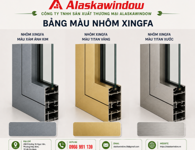 Các Màu Nhôm Phổ Biến 2026: So Sánh Và Cách Chọn