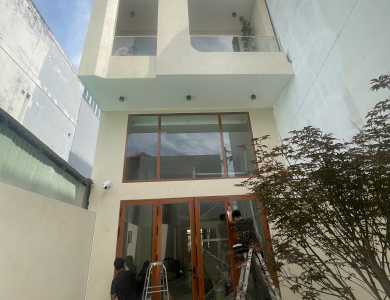 Hình ảnh thực tế hạng mục cửa nhôm kính Thủ Đức của AlaskaWindow