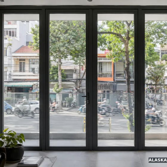 Cửa Trượt Nhôm Cầu Cách Nhiệt