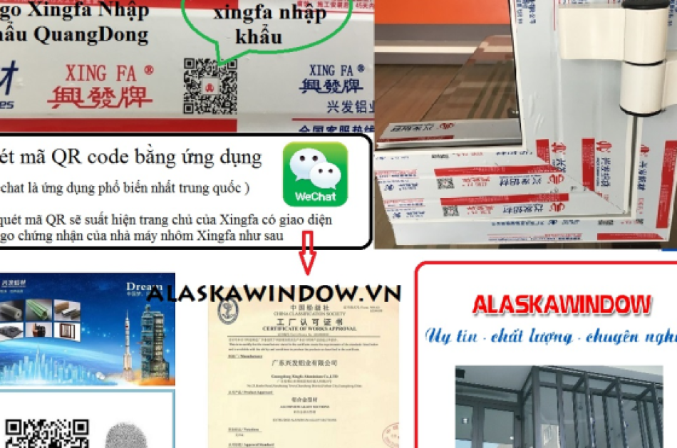 5 Cách Phân Biệt Nhôm Xingfa Thật Và Giả