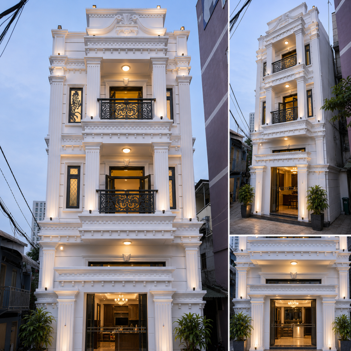 Cửa nhôm xingfa màu đen