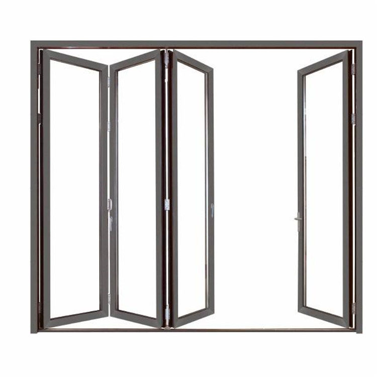 Mẫu cửa nhôm Xingfa xếp trượt nhiều cánh
