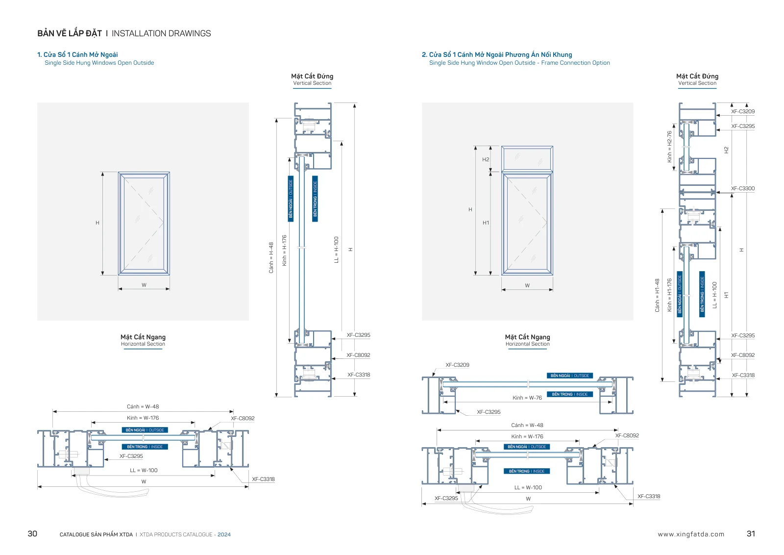 Catalogue XTDA 2024 – trang PDF 16, trang in 30–31
