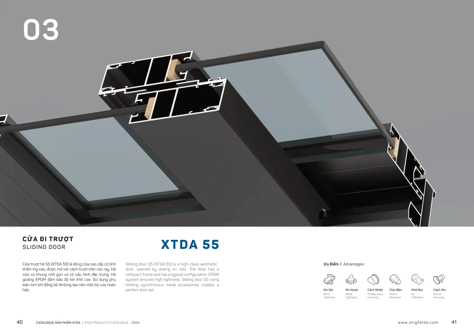 Catalogue XTDA 2024 – trang PDF 21, trang in 40–41