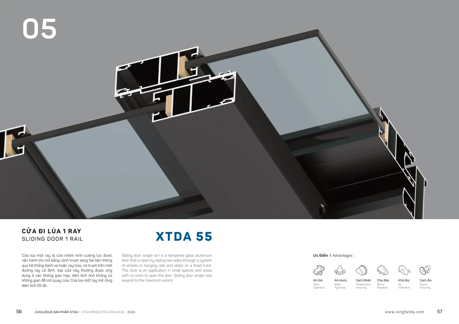 Catalogue XTDA 2024 – trang PDF 29, trang in 56–57