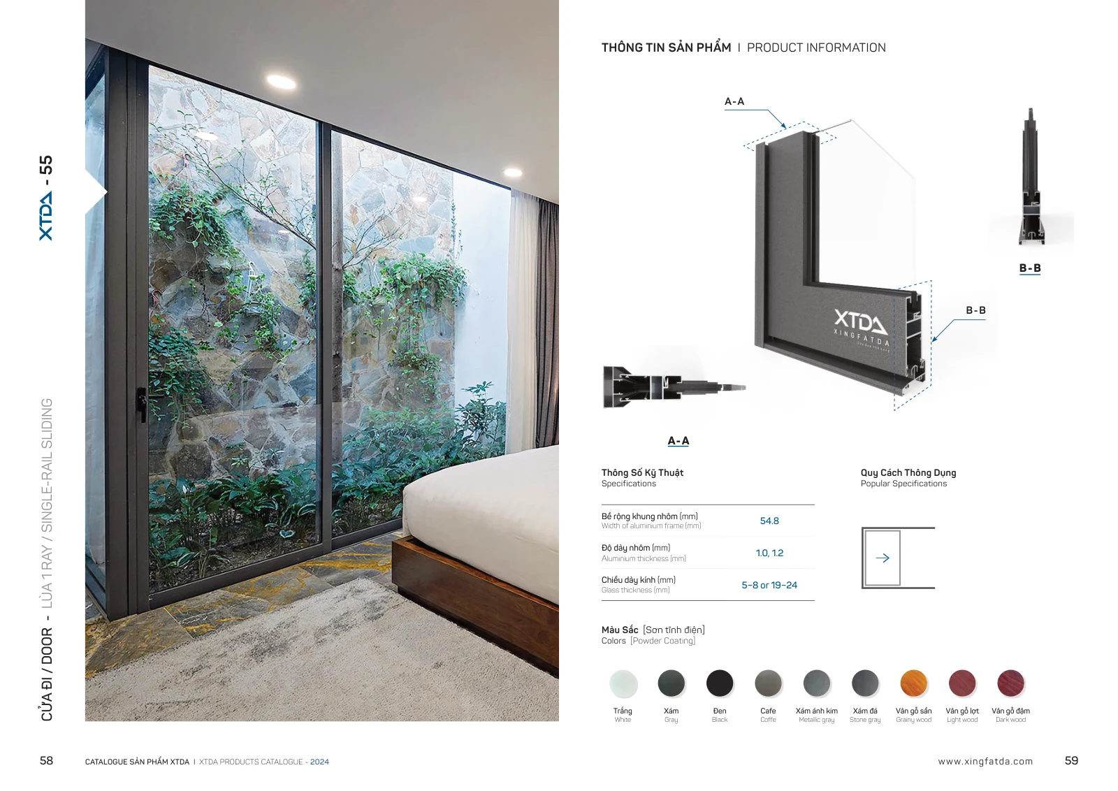 Catalogue XTDA 2024 – trang PDF 30, trang in 58–59