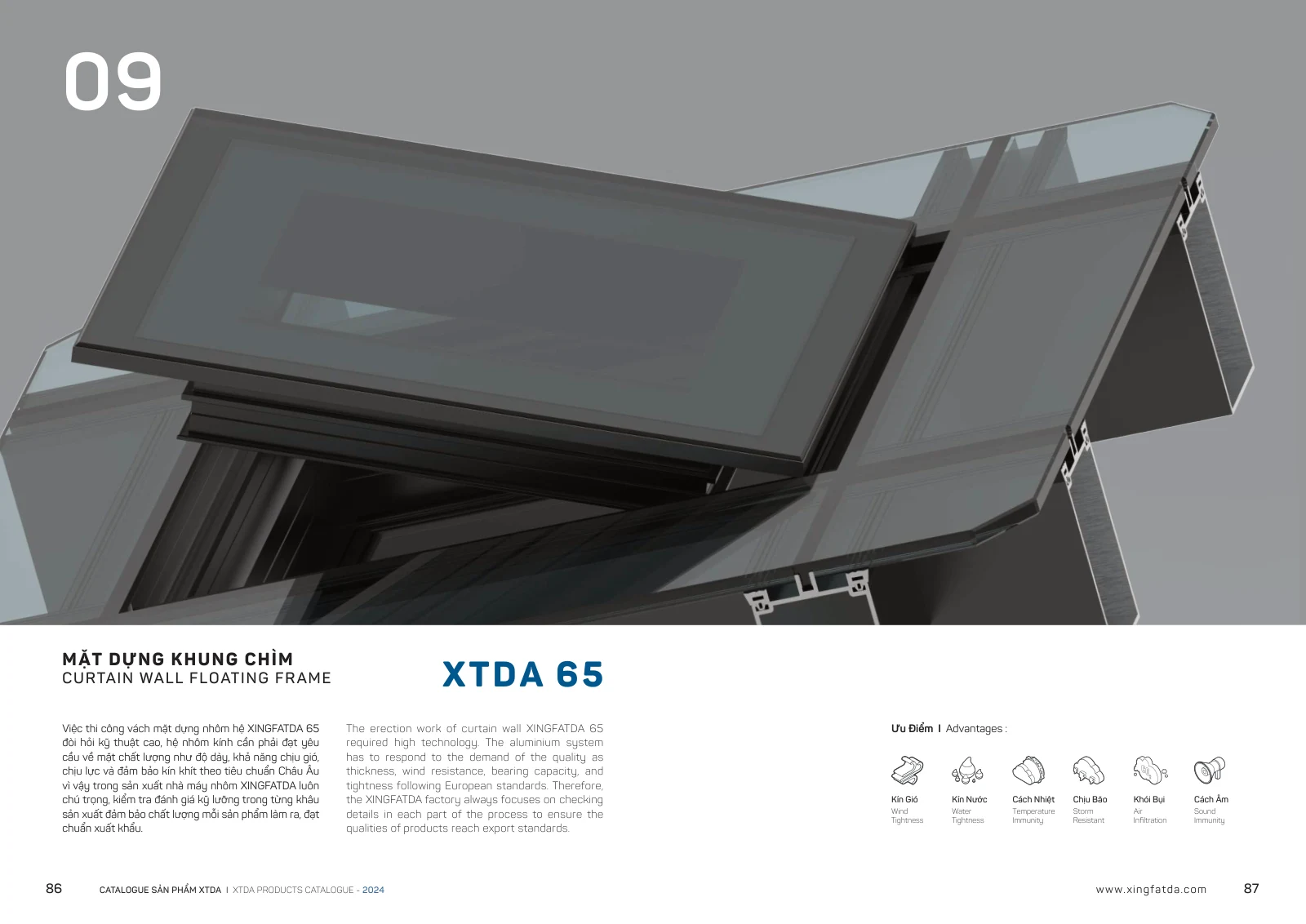 Catalogue XTDA 2024 – trang PDF 44, trang in 86–87