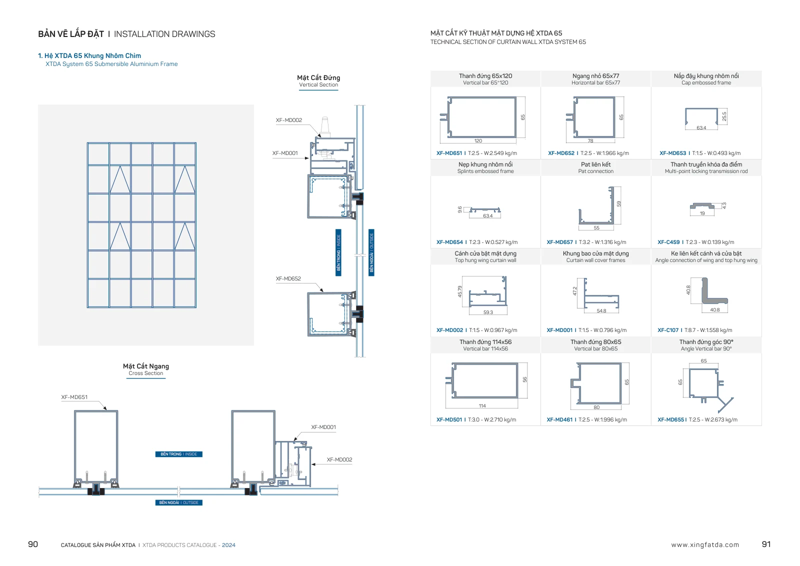 Catalogue XTDA 2024 – trang PDF 46, trang in 90–91