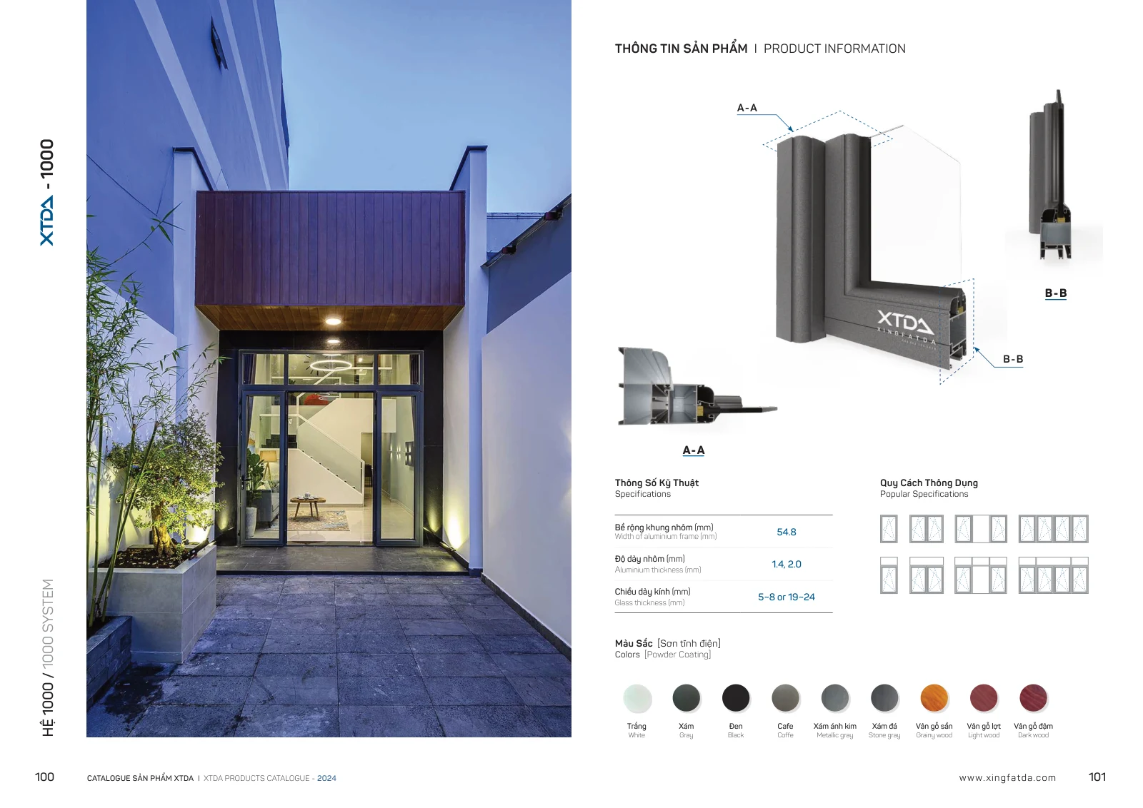 Catalogue XTDA 2024 – trang PDF 51, trang in 100–101