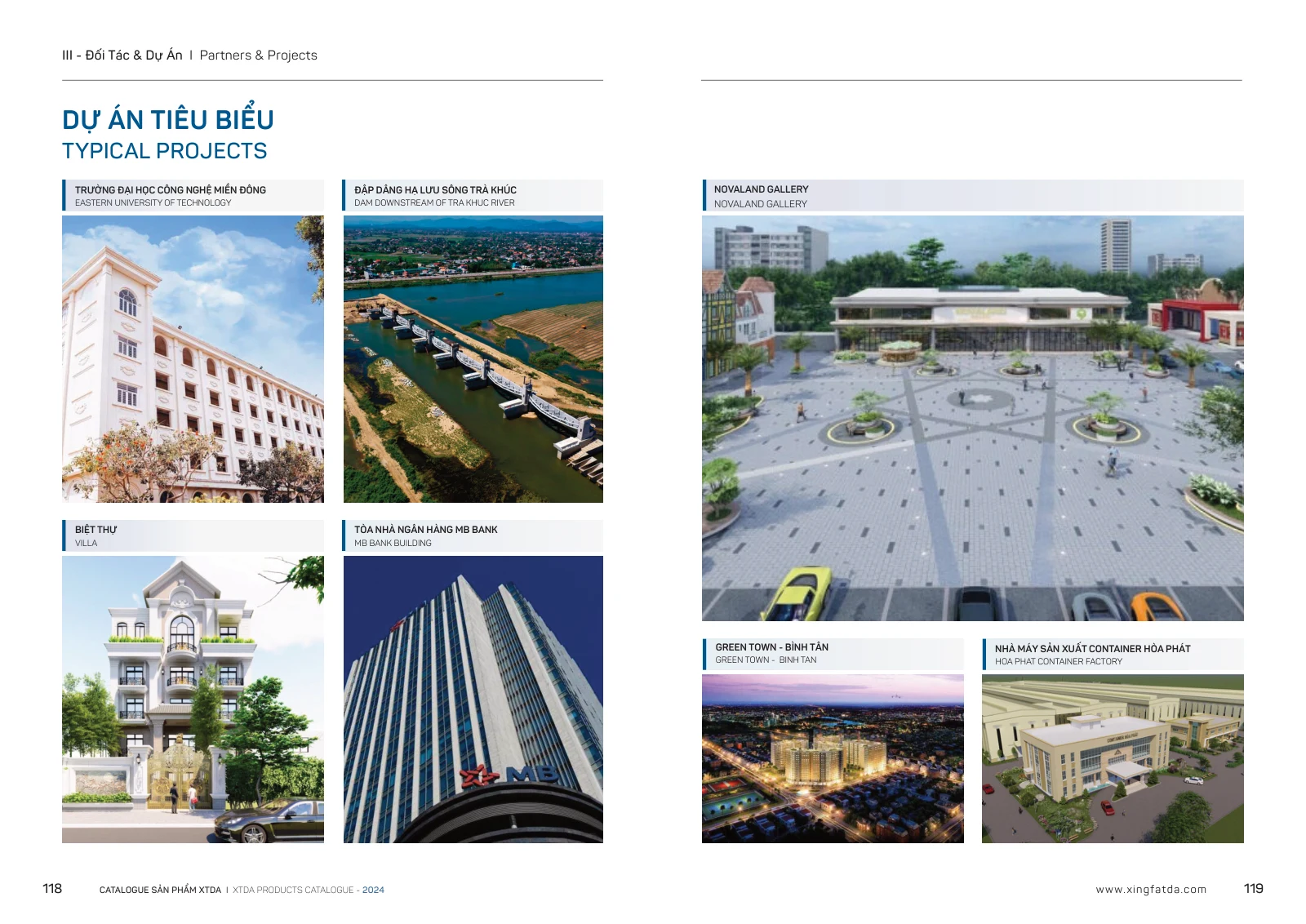 Catalogue XTDA 2024 – trang PDF 60, trang in 118–119