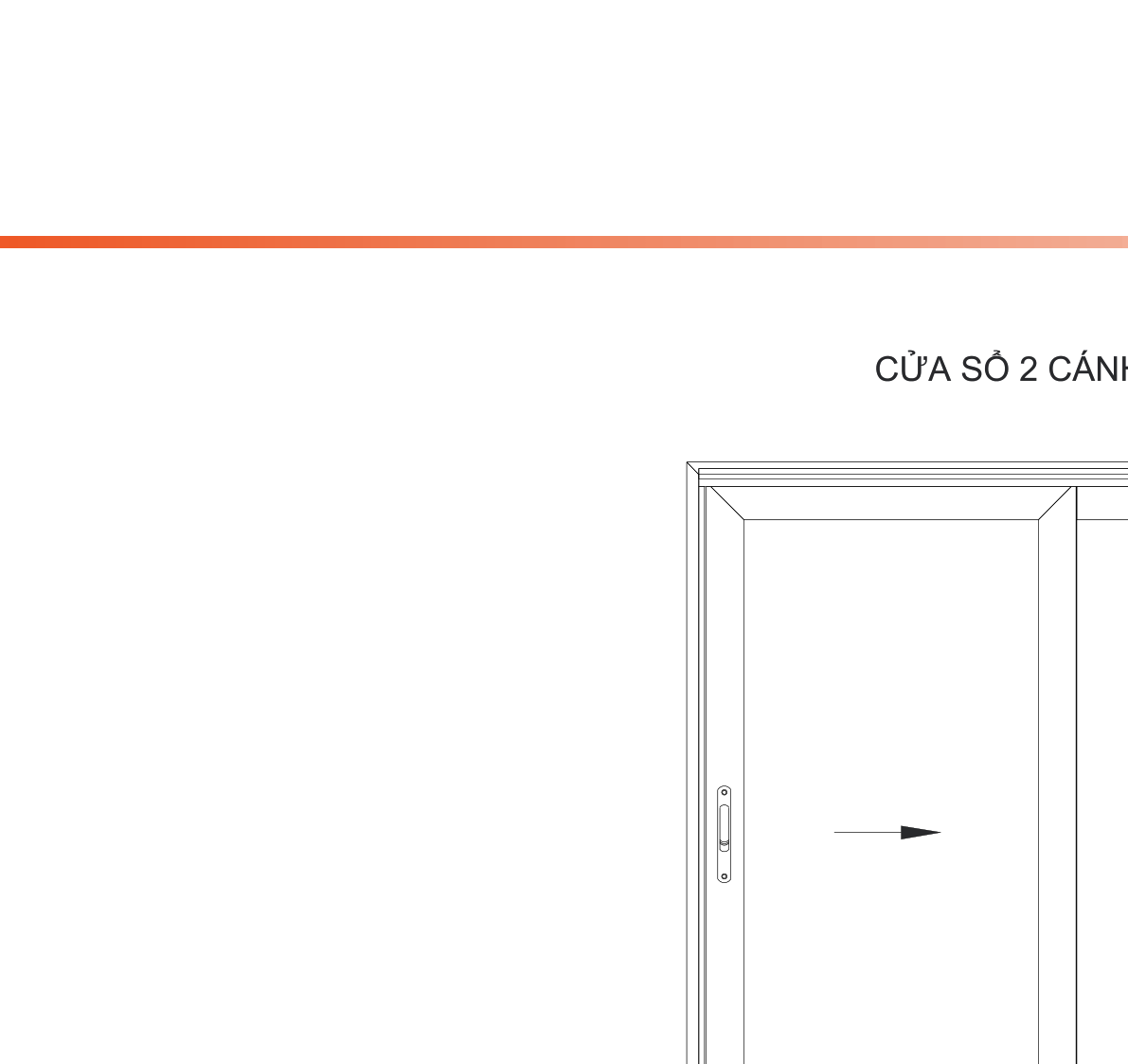 Catalogue Xingfa Anodized-ED – Cửa sổ mở lùa