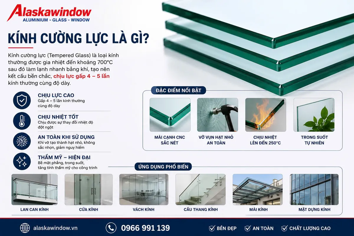 Kính cường lực là gì ?