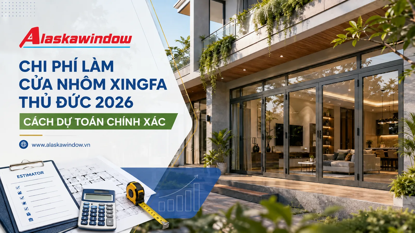 Chi phí làm cửa nhôm Xingfa Thủ Đức