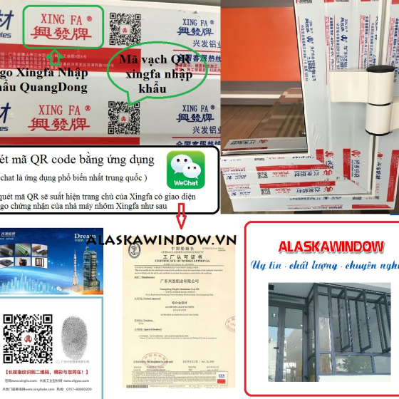 5 Cách Phân biệt nhôm Xingfa